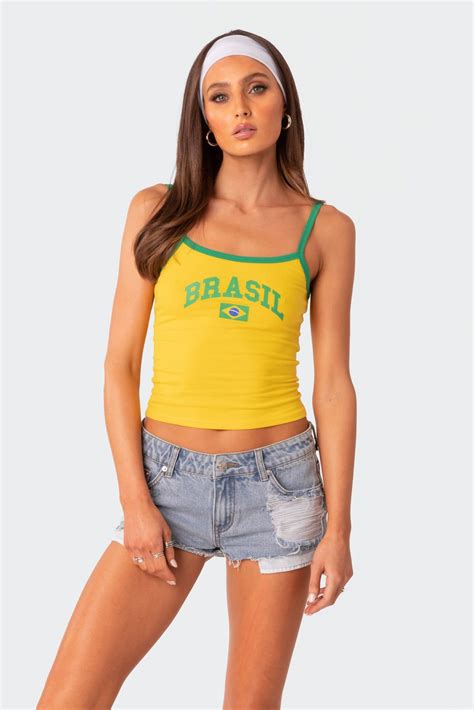 Brazil tank top